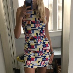 VINEYARD VINES Sailing Flag Shift Dress Sz 2
